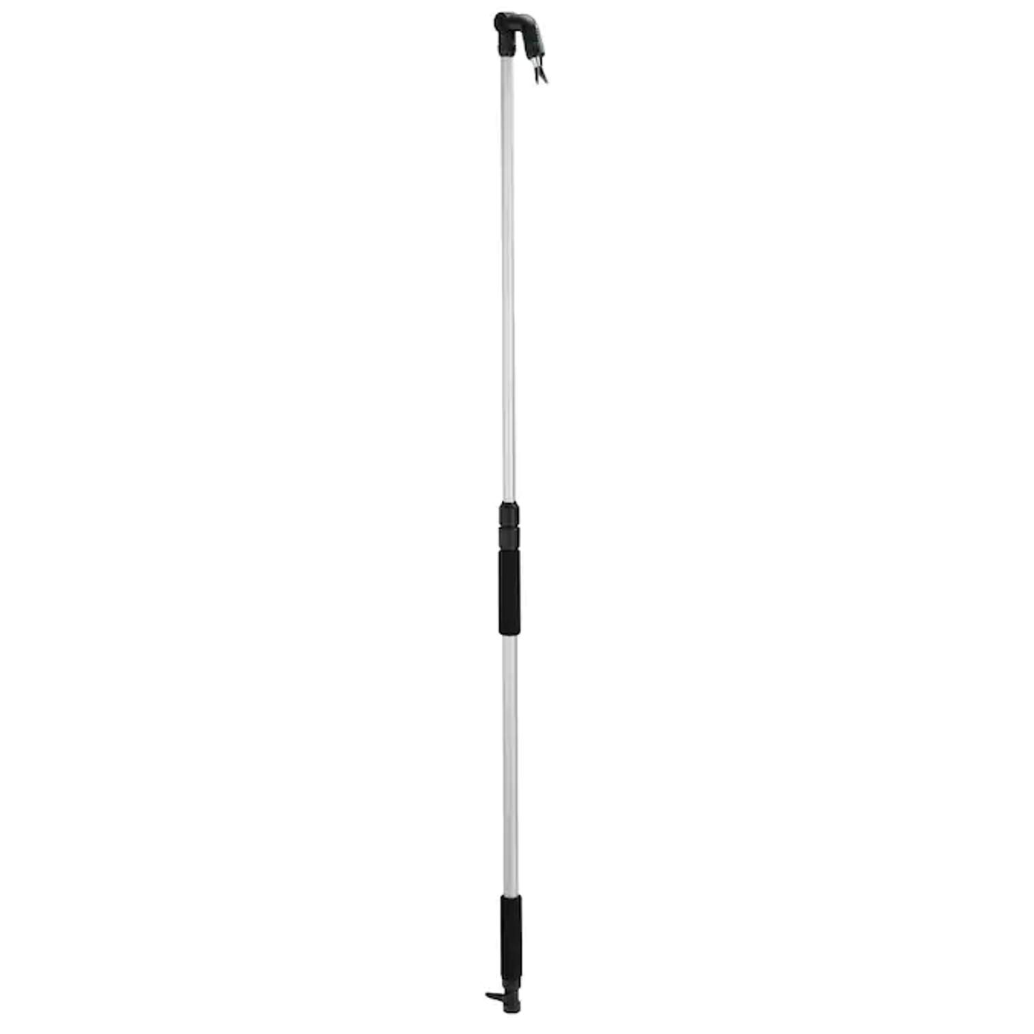 Orbit Telescoping Gutter Cleaner - Extendable Roof Gutter Cleaning Tool with Brush & Hook - Perfect for Home Maintenance, Leaf Removal & Downspout Cleaning
