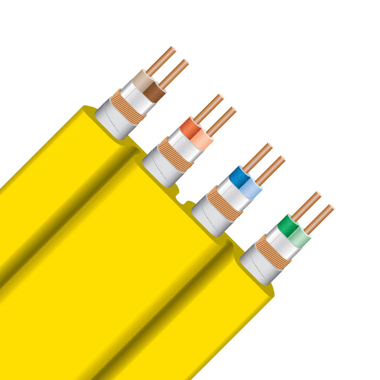 High-Speed Wireworld Chroma 10 Twinax Ethernet Cable - 10Gbps Cat6a Network Cable for Gaming, Streaming & Home Office (10ft/3m) - Perfect for Online Gaming, 4K Video Streaming & Fast Data Transfer