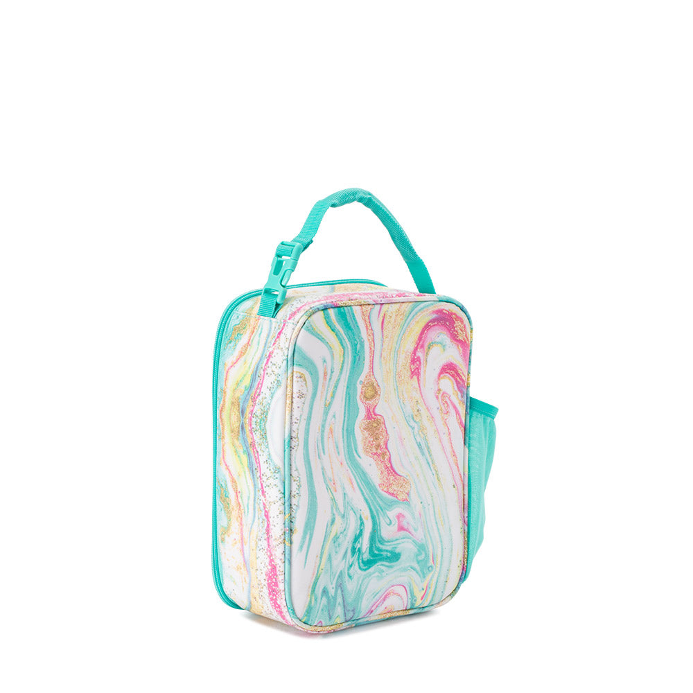 Insulated Lunch Bag for Work & School - Leakproof Wanderlust Boxxi Lunch Tote for Adults & Kids - Perfect for Office, Picnics & Travel