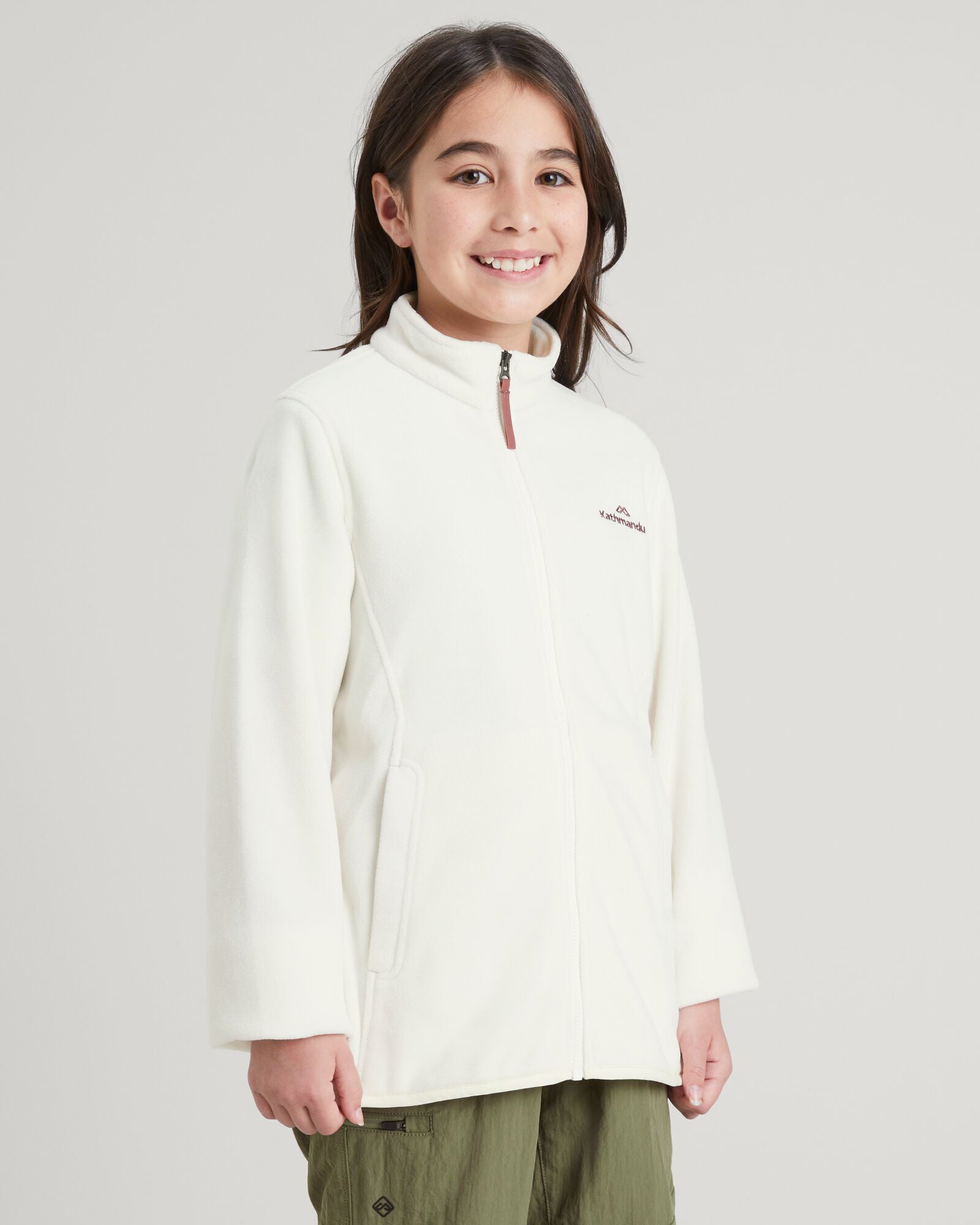 Isograd Girls' 3-in-1 Waterproof Winter Jacket with Hood - Pony Print & Vintage Style for Outdoor Play, School & Cold Weather