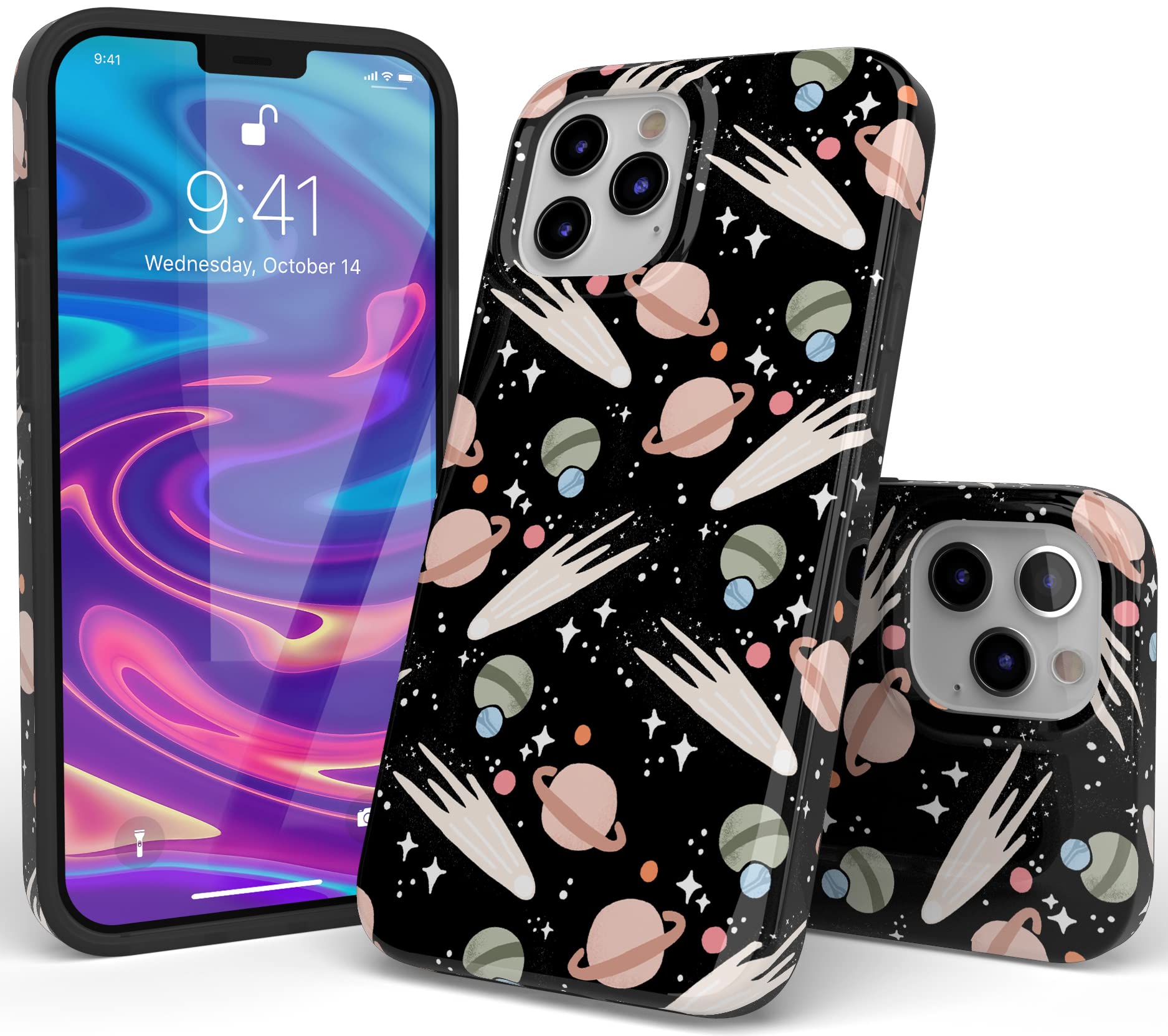 Casely iPhone 11 Pro Max Case - Premium Protective Phone Cover with Unique Outer Space Design | Durable Shockproof Slim Fit Case for iPhone 11 Pro Max | Perfect for Everyday Use, Travel & Outdoor Activities