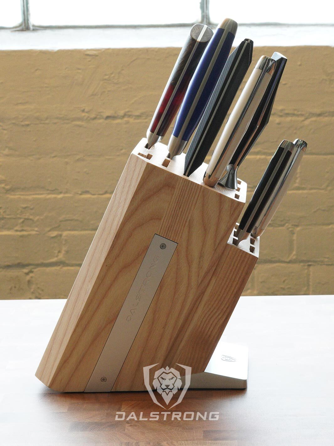 Premium Universal Knife Block Set - 18 Slots for Kitchen Knives | Dalstrong © Knife Holder | Perfect for Home Chefs & Professional Kitchens