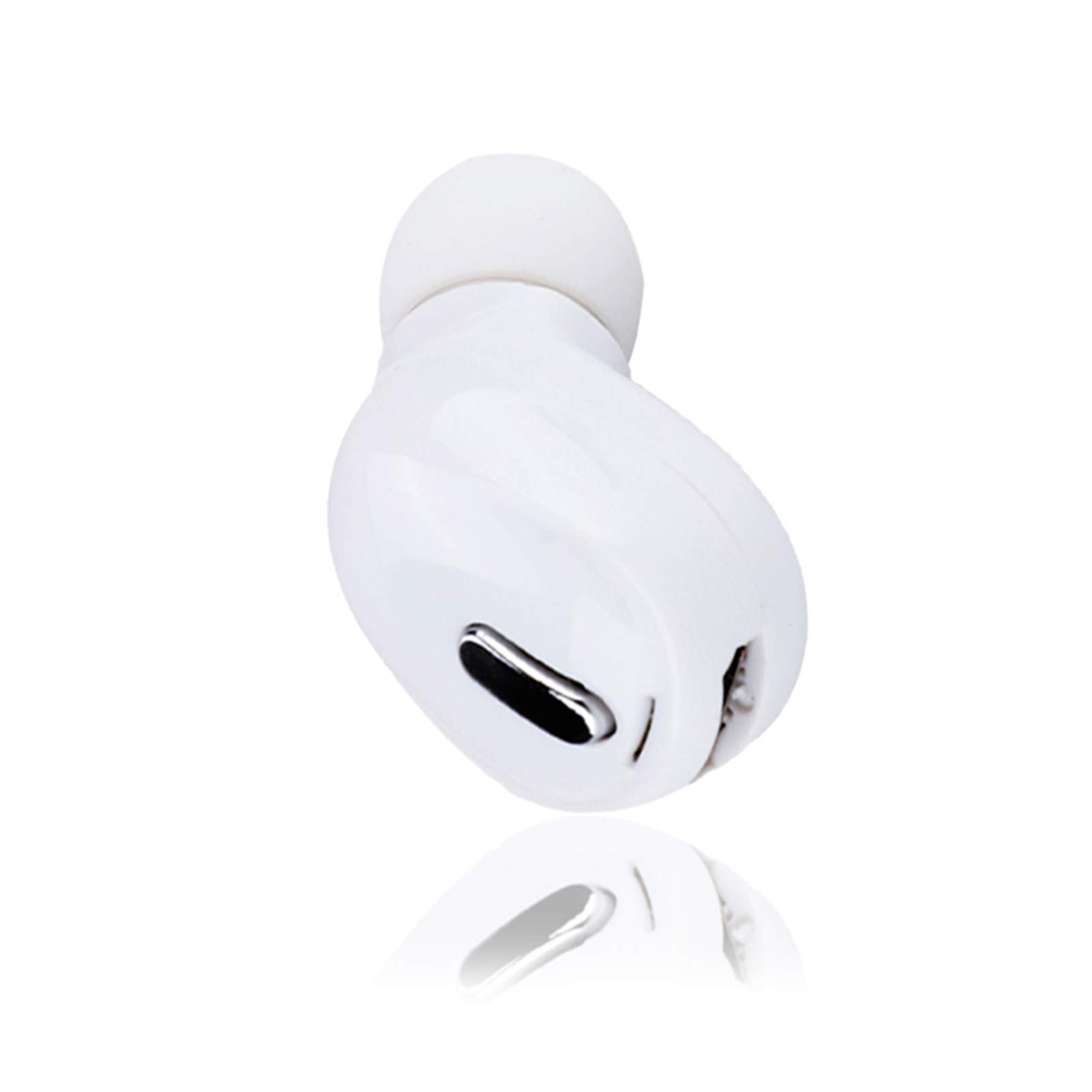 **Wireless Bluetooth Earbuds for Sports & Fitness - Sweatproof, Secure Fit, Hi-Fi Sound - Perfect for Running, Gym & Workouts (White)**