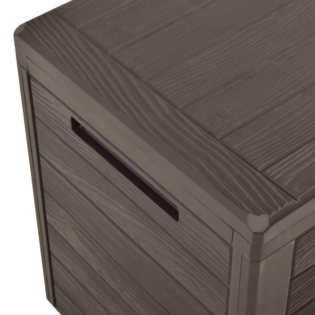 All-Weather Outdoor Rattan Storage Box 45.7