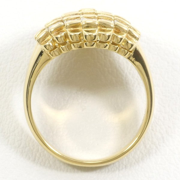 18K Yellow Gold Diamond Ring for Women - Elegant Solitaire Engagement & Wedding Band - Perfect for Proposals, Anniversaries, and Special Occasions