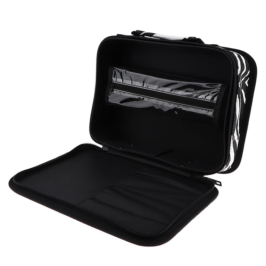 Professional Hairdresser Styling Tools Box - Barber Makeup Train Case with Travel Organizer for Salon, Home & On-the-Go Styling