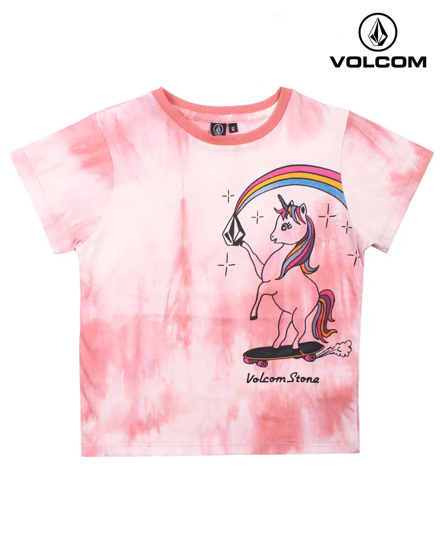 Volcom Kids Unicorn Graphic T-Shirt - Soft Cotton Tee for Boys & Girls - Perfect for School, Play & Everyday Wear
