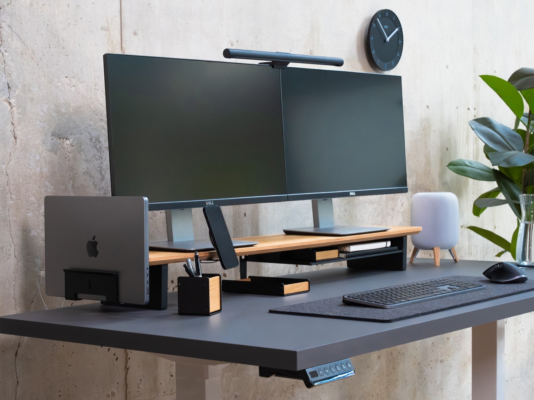 Adjustable Cockpit Monitor Stand Large - Heavy Duty Computer Screen Mount for Gaming & Office Workstations - Perfect for Flight Simulators, Racing Setups & Multi-Monitor Displays