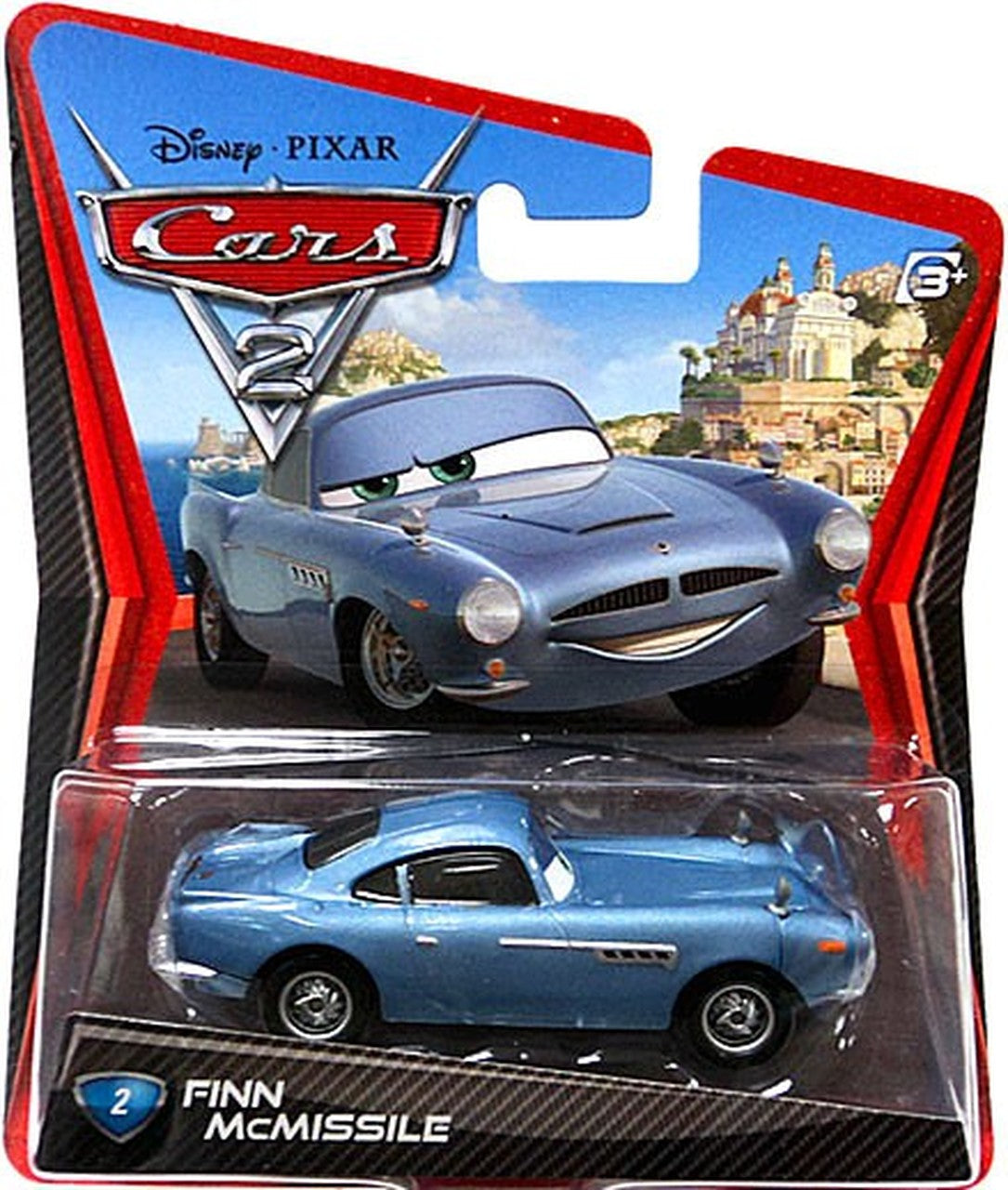 Disney Pixar Cars 2 Movie Finn McMissile #2 Die-Cast Toy Car - Collectible Action Figure for Kids & Fans | Playtime, Display & Gifts