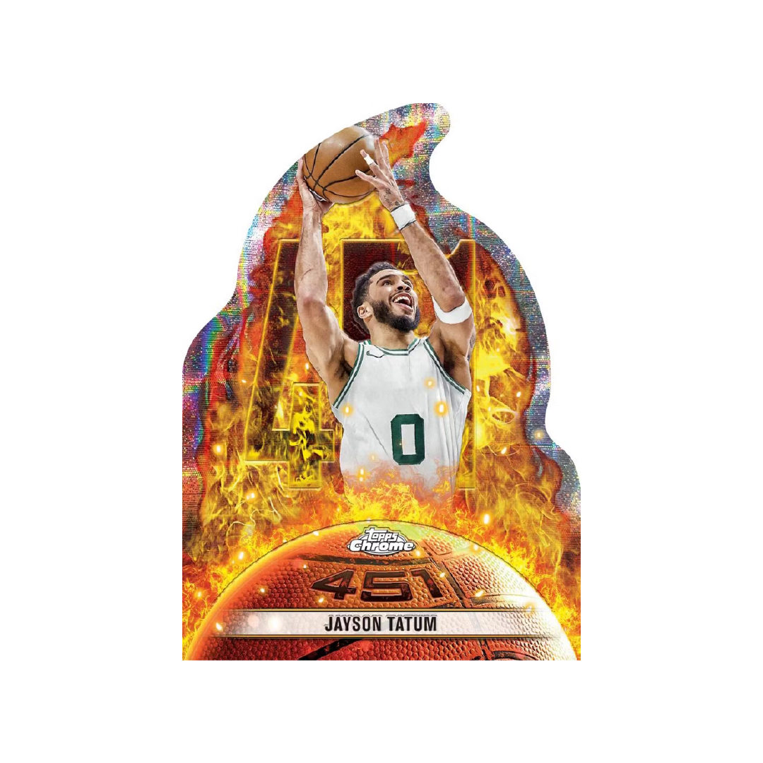 Topps Chrome Basketball 2024-25 Value Box - NBA Trading Cards Collection - Perfect for Collectors, Investors & Fantasy Sports Fans