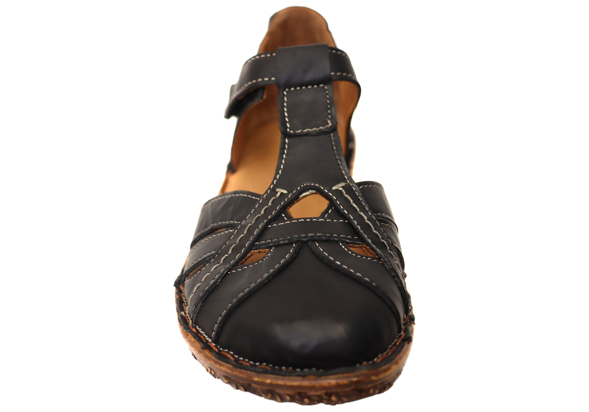Orizonte Banjo Women's Comfortable Leather Shoes - European Style for Casual Wear & Walking