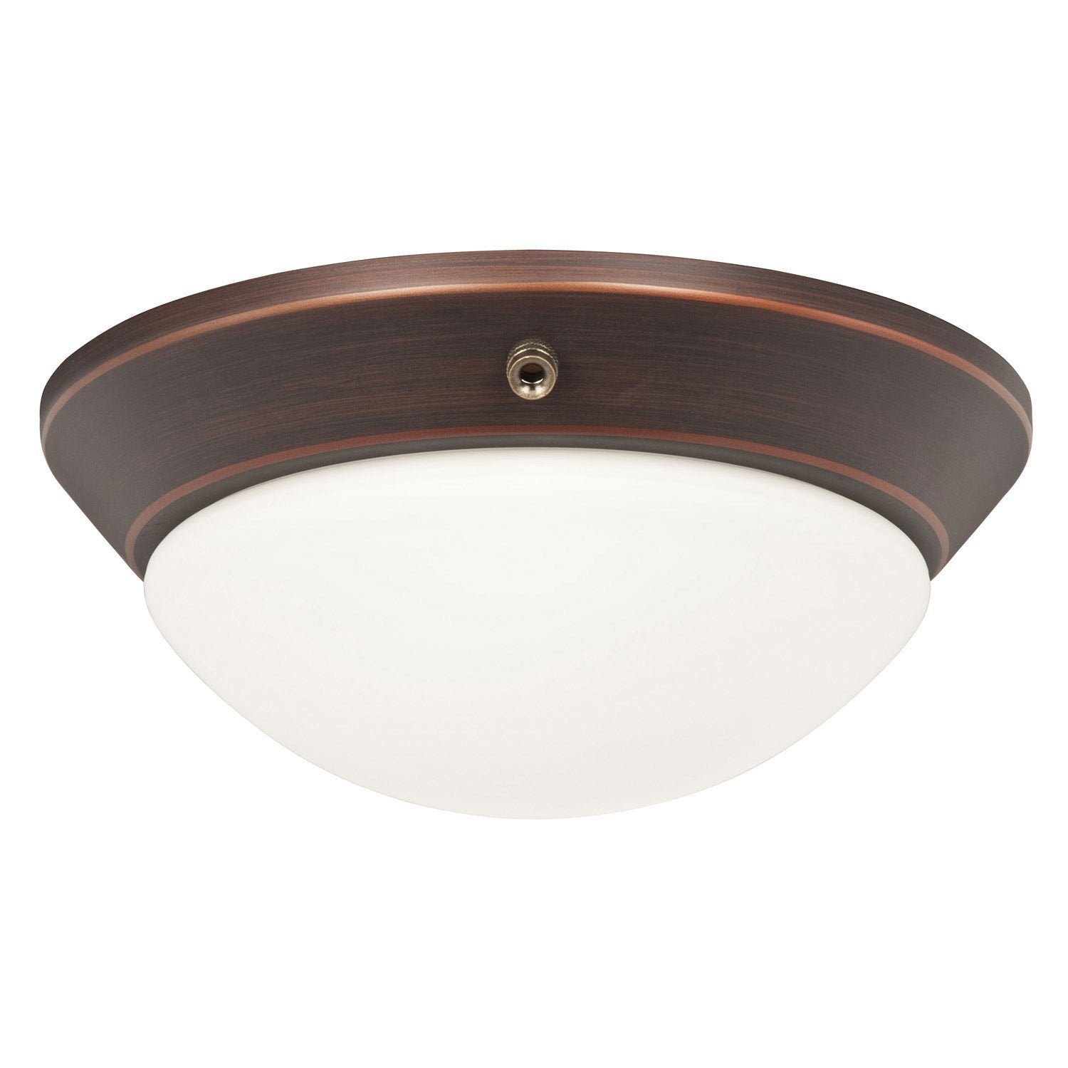 Concord Fans Frosted Twist Glass Oil Rubbed Bronze Ceiling Fan with 2 Light Kit - Perfect for Living Room, Bedroom, and Office Cooling & Lighting
