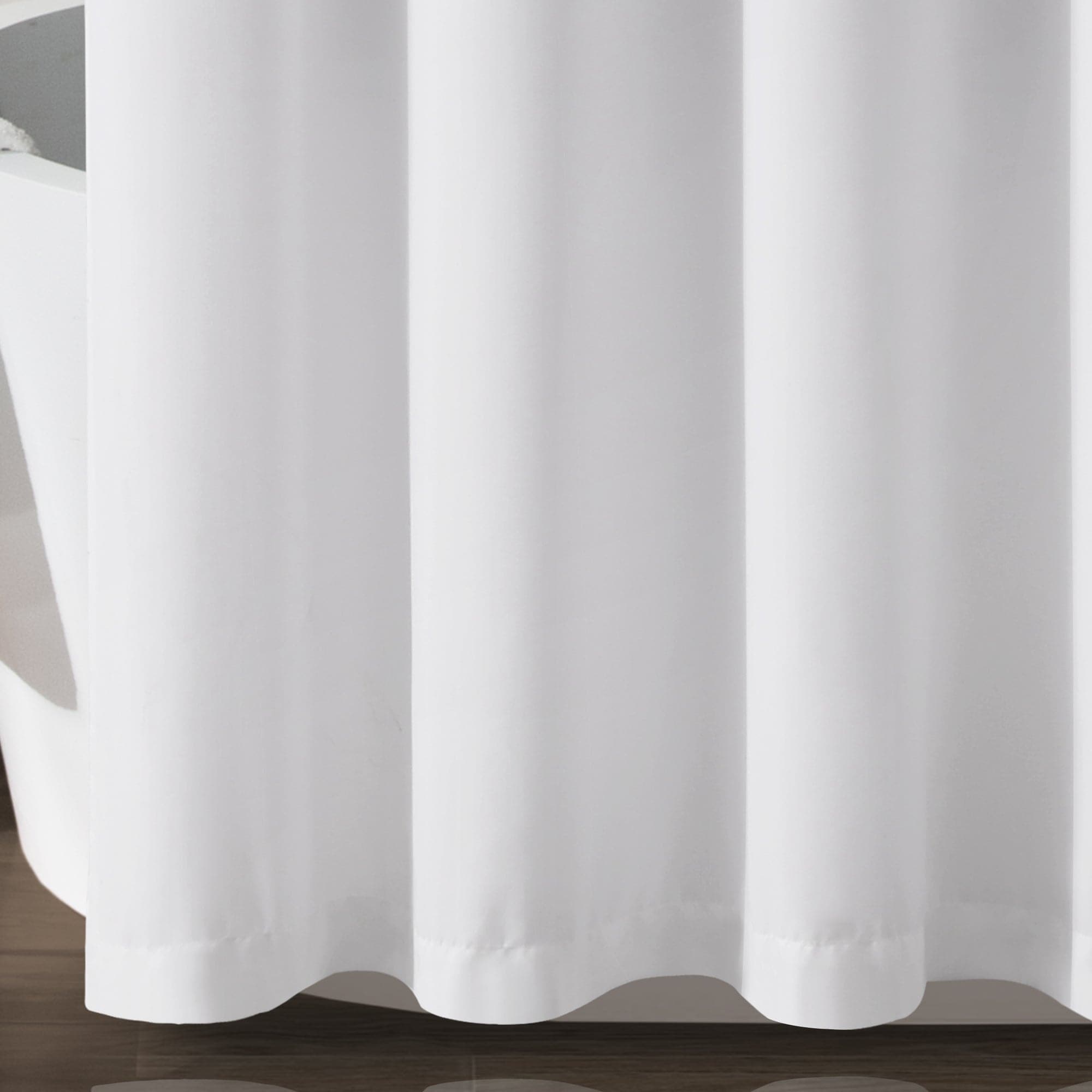 Terra Embroidery Shower Curtain - Waterproof Bathroom Decor with Elegant Floral Design for Modern Homes | Perfect for Bathrooms, Guest Suites & Spa Retreats