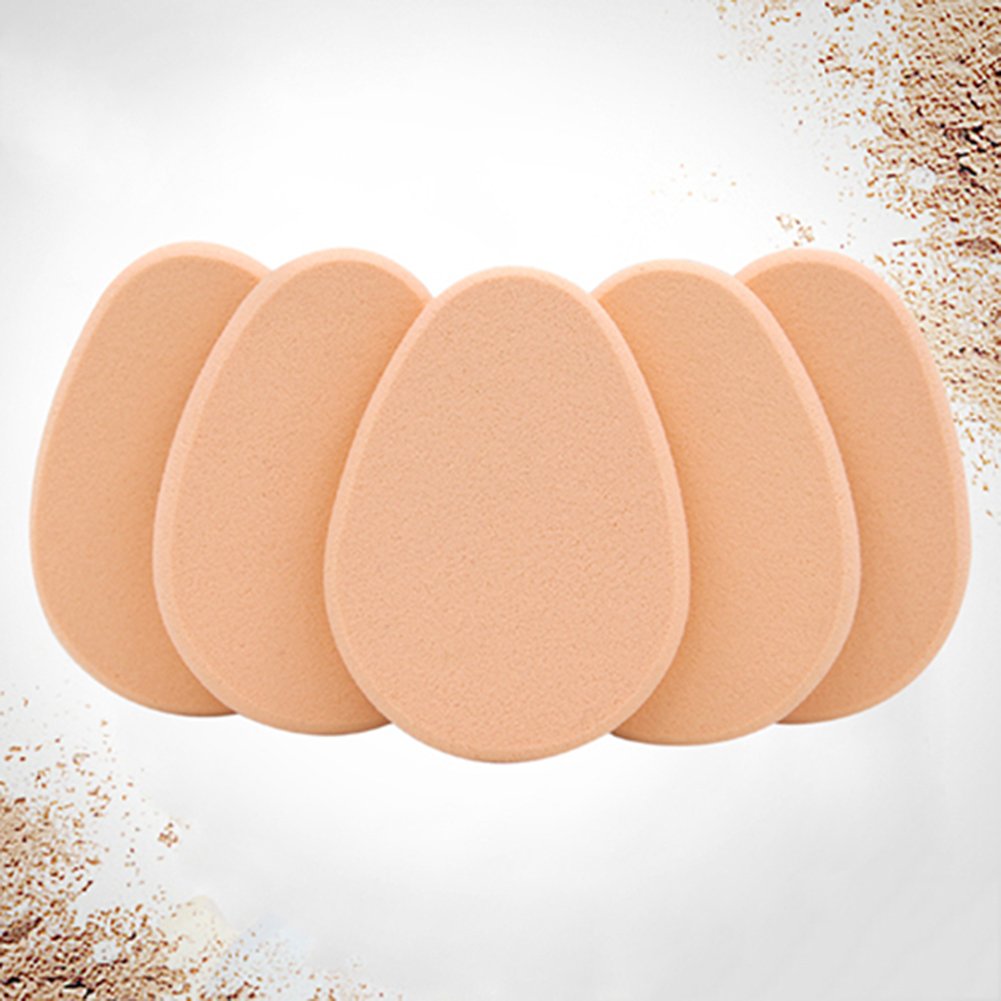 5-Pack Smooth Makeup Sponges - Flawless Foundation & Powder Blender Beauty Sponge Set for Professional Makeup Application - Perfect for Daily Use, Travel & On-the-Go Touch Ups