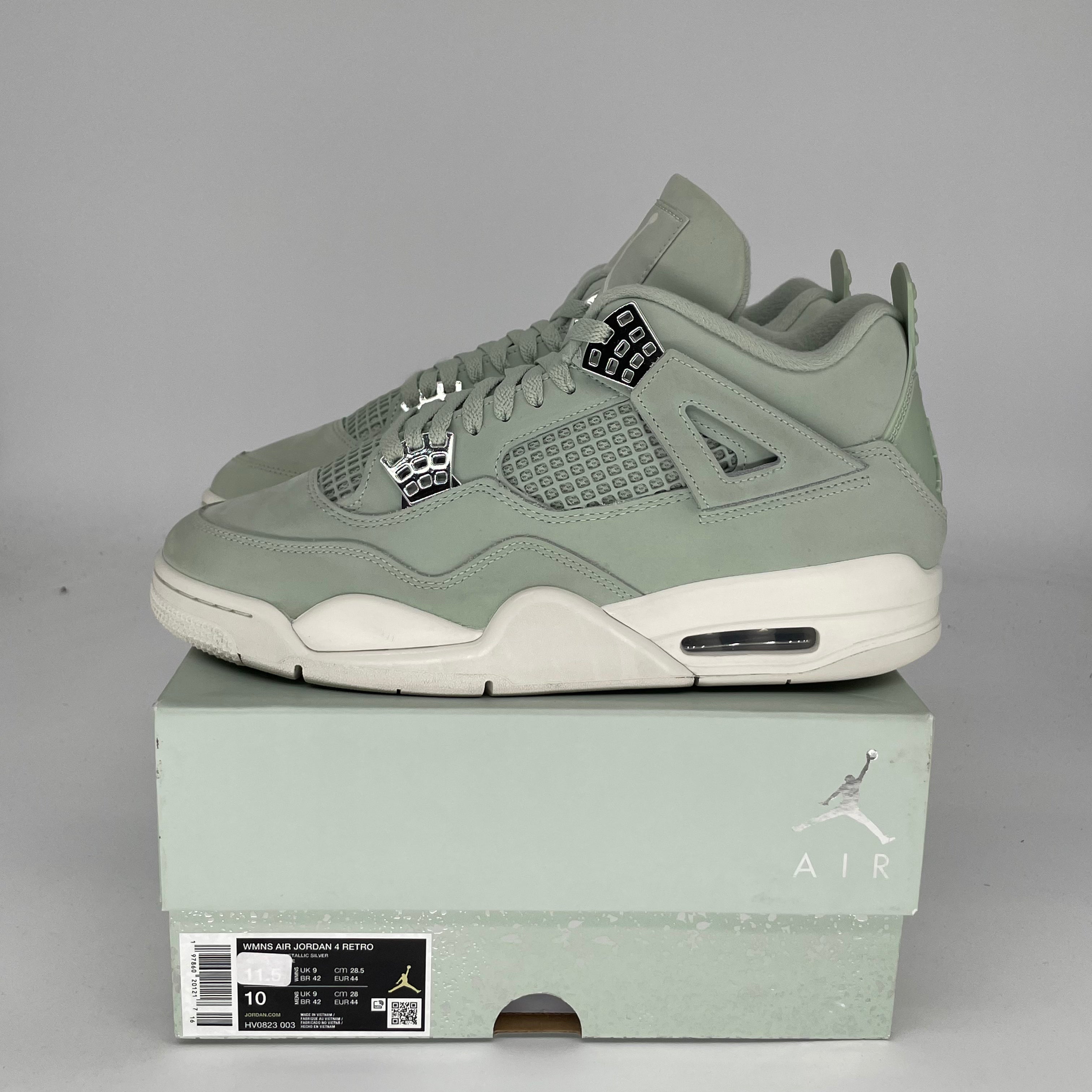Air Jordan 4 Retro SE 'Seafoam Sail' Women's Size 10/11.5W - HV0823-003 | Sneakers for Running, Gym & Casual Wear