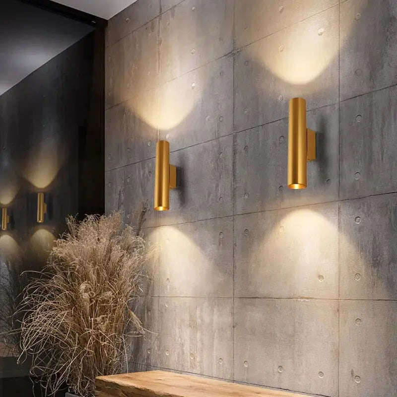 Double Head LED Wall Light - Modern Sconce for Hallway, Bedroom & Living Room - Perfect for Ambient Lighting & Home Decor