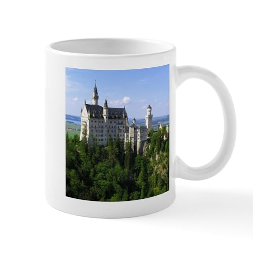 White - Neuschwanstein Castle Mugs