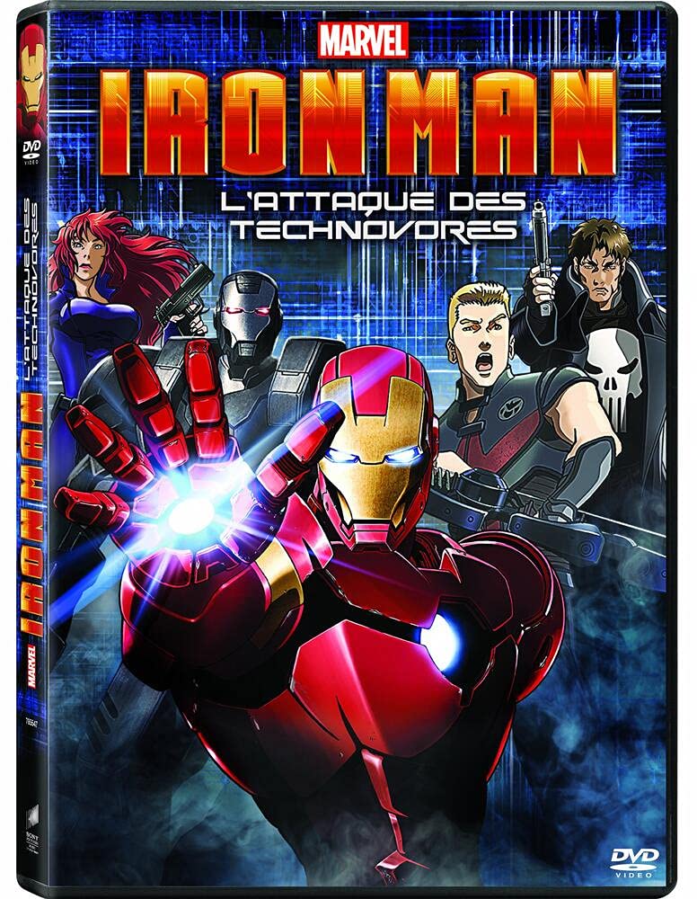 Iron Man: Attack of the Technovores - Action-Packed Anime Movie for Marvel Fans | Perfect for Movie Nights & Superhero Collections