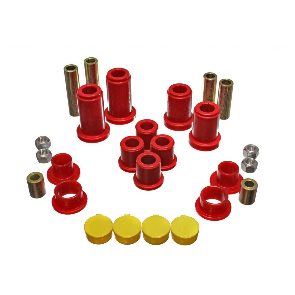 Energy Suspension Control Arm Bushing Set for 1999-2004 Chevy Silverado 1500 | 3.3190R | Improve Ride Comfort & Handling for Off-Road & Daily Driving