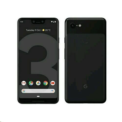 Google Pixel 3 Unlocked Smartphone - 64GB Just Black | Fast Performance, Great Camera for Travel & Photography
