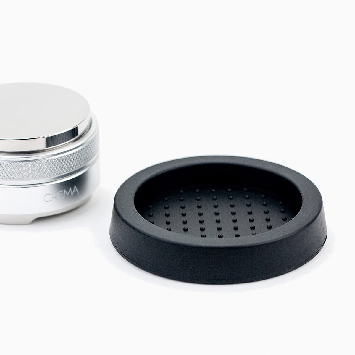 Premium Crema Tamper Puck - 58mm Espresso Coffee Tamper for Barista & Home Use - Perfect for Espresso Machines, Coffee Shops & Home Brewing