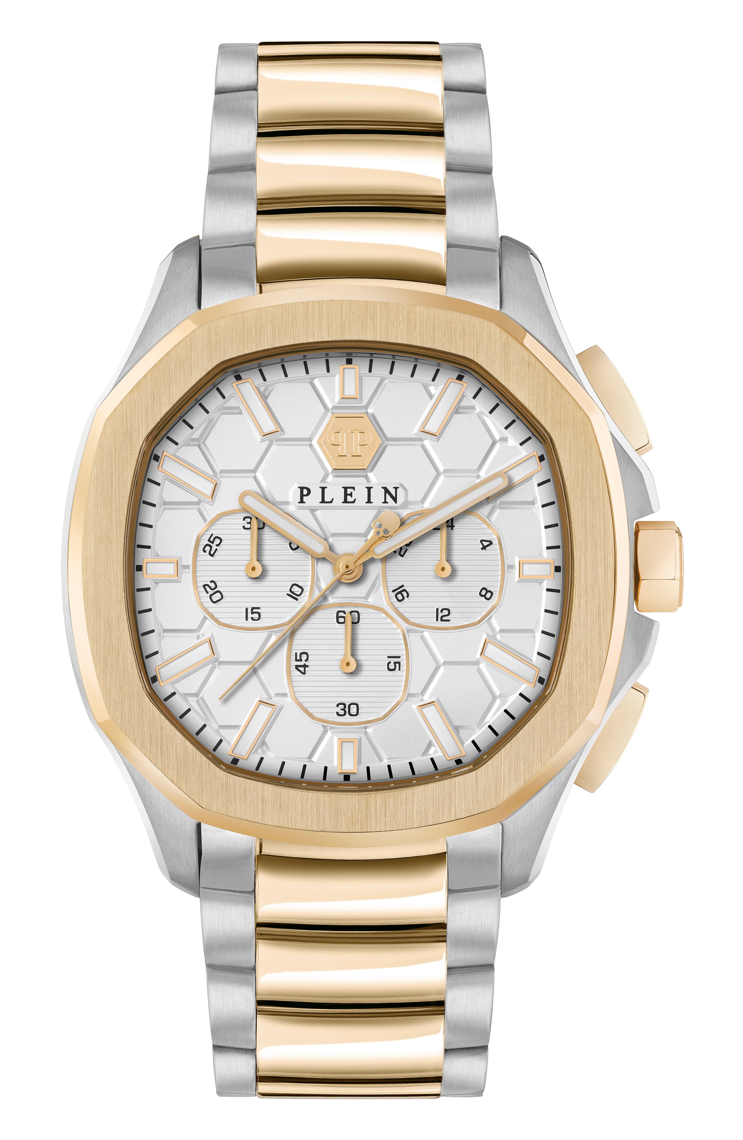 Spectre Chrono Bracelet Watch for Men & Women - Waterproof Stainless Steel Fashion Watch with Date Display - Perfect for Casual, Office & Outdoor Activities