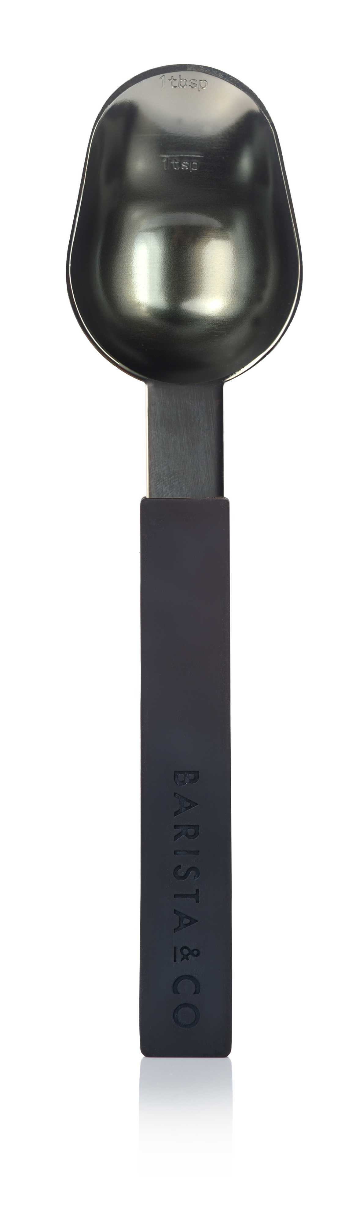 BARISTA & CO Premium Stainless Steel Coffee Measuring Spoon - Perfect for Espresso, French Press & Pour Over Brewing at Home or Café
