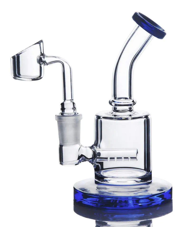 Premium High Borosilicate Glass Dab Rig with Recycler & Banger - Thick, Durable Design for Concentrate Enthusiasts | Perfect for Home Use, Parties & Collectors
