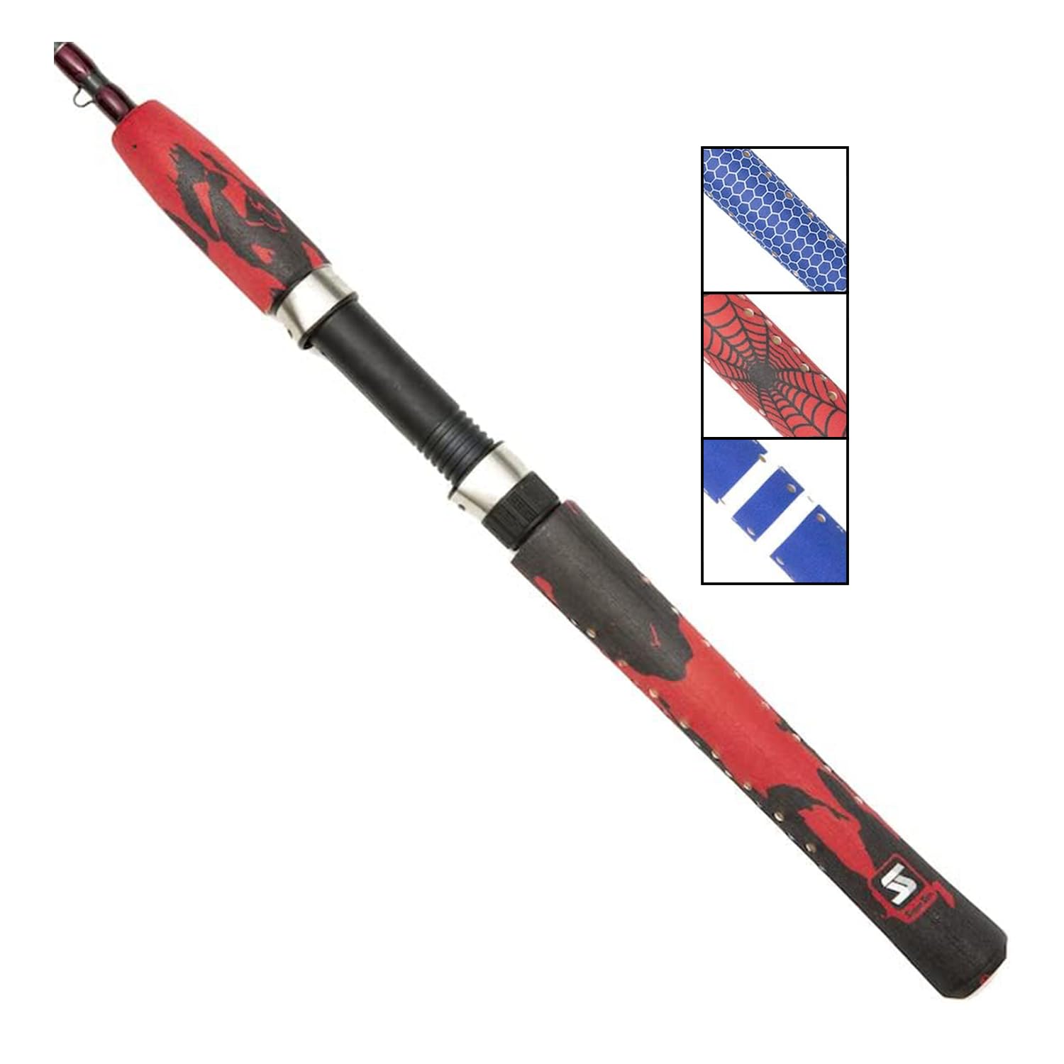 SNIPER SKIN Fishing Rod Grip - Waterproof Adjustable Replacement Handle - Easy Installation Strong Grip for Freshwater & Saltwater Fishing