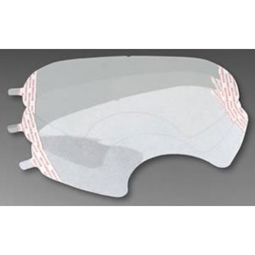 3M 07142 6885 Peel Off Face Shield Cover (25 Pack) - Compatible with 6800 Series - Disposable Protective Face Shield for Healthcare, Dental, and Industrial Use