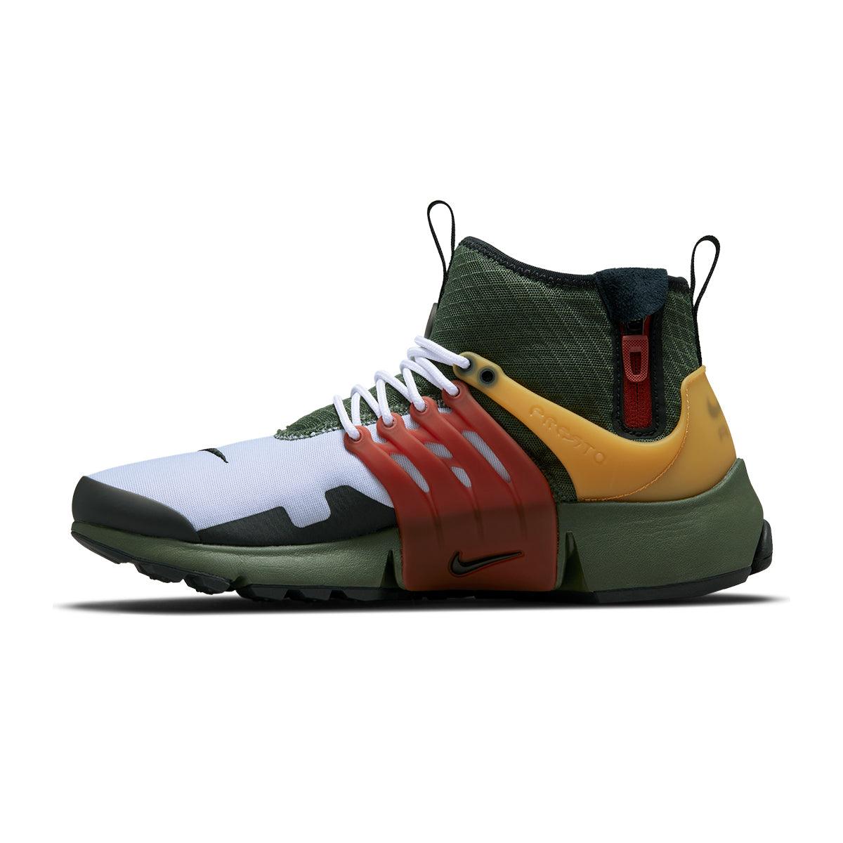 Nike Air Presto Mid Utility 'Boba Fett' Men's Sneakers - Star Wars Inspired Basketball Shoes for Streetwear & Casual Outfits