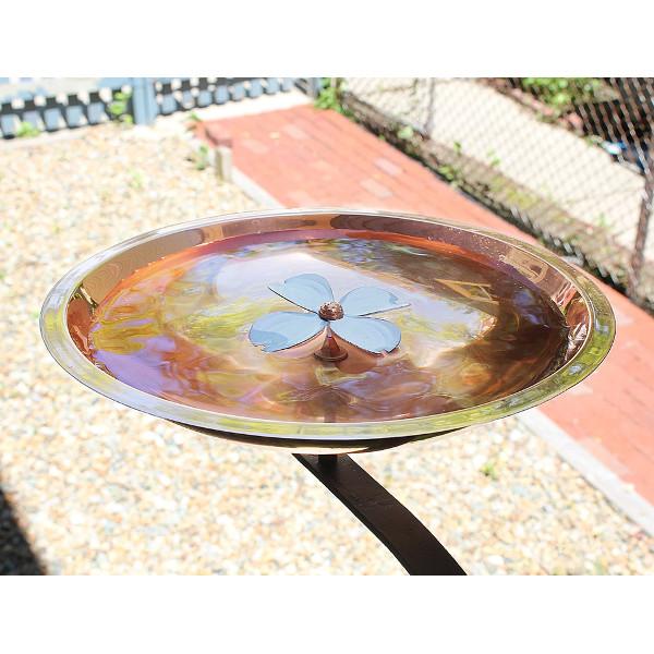 Beautiful Handcrafted Dogwood Birdbath for Garden - Attract Wild Birds with Natural Wood Outdoor Bird Feeder | Perfect for Backyard, Patio & Wildlife Garden Decor