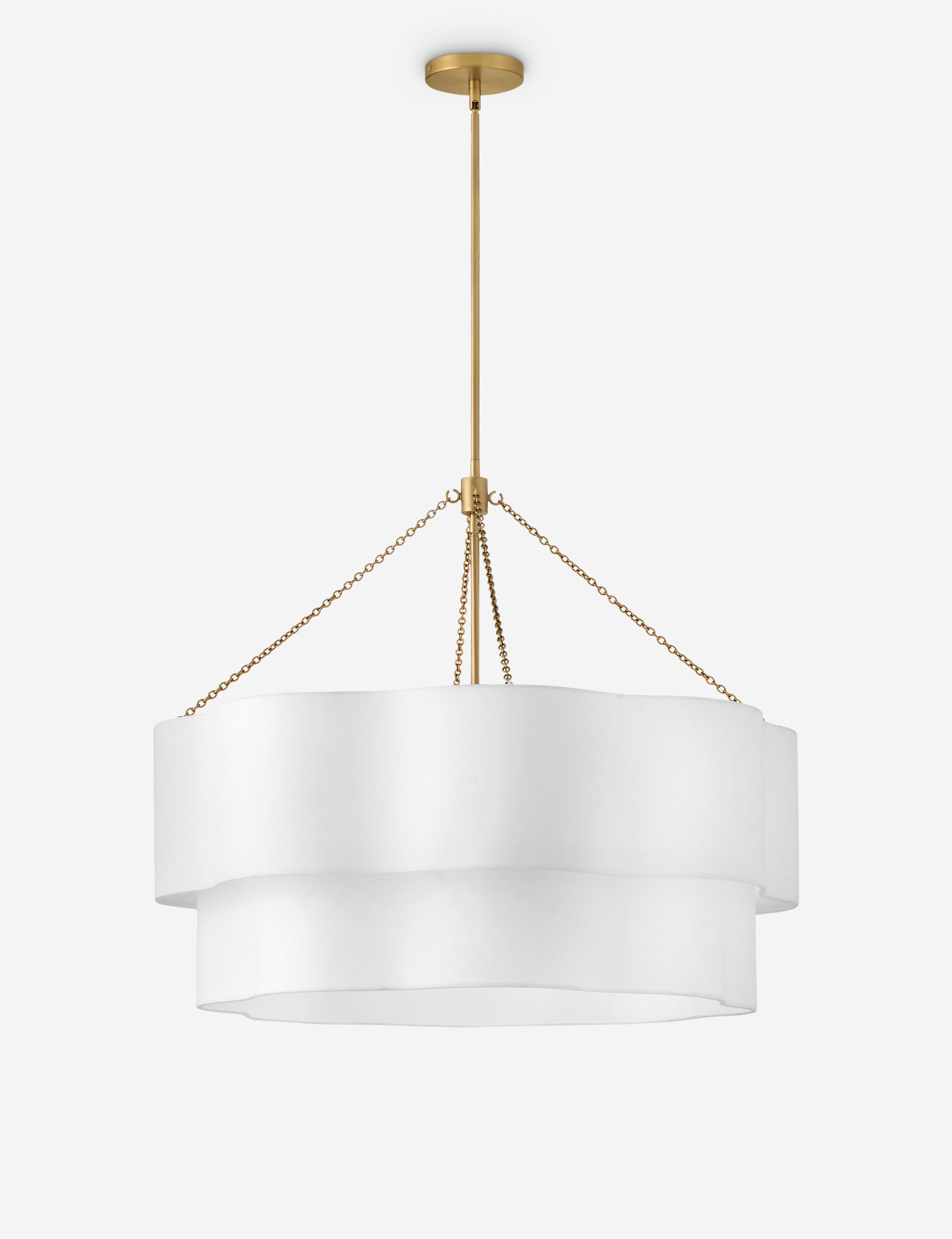 Ananda Crystal Chandelier - Elegant Ceiling Light Fixture for Dining Room, Living Room, Bedroom | Modern Home Decor Lighting for Weddings & Luxury Interiors