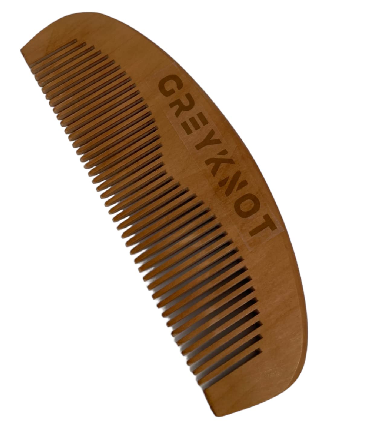 Premium Wooden Fine Tooth Comb for Men & Women - Handmade Anti-Static Hairbrush for All Hair Types | Promotes Hair Growth & Scalp Health | Perfect for Daily Styling, Detangling & Travel