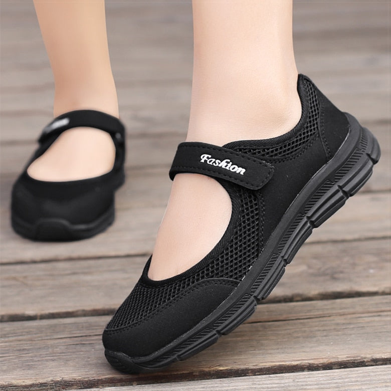 Women's Breathable Vulcanized Sneakers - Lightweight Comfortable Casual Shoes for Walking, Running & Everyday Wear