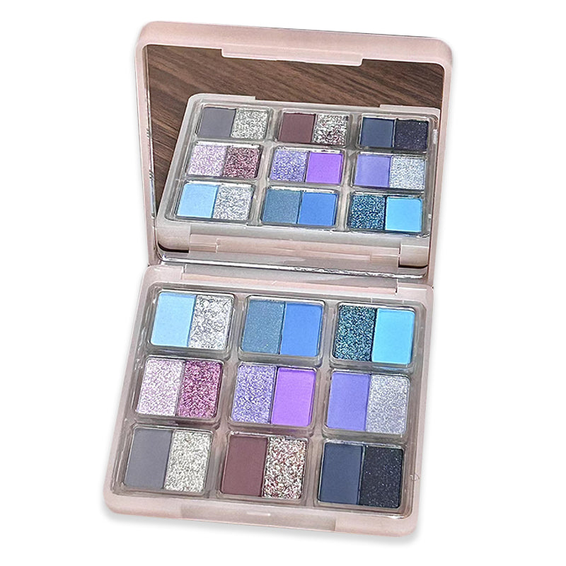 HOLD LIVE Bunny Sweetheart Garden Eyeshadow Palette - 18 Matte & Shimmer Colors, Vegan & Cruelty-Free Makeup for Everyday & Party Looks | Perfect for Gift, Travel & Professional Use
