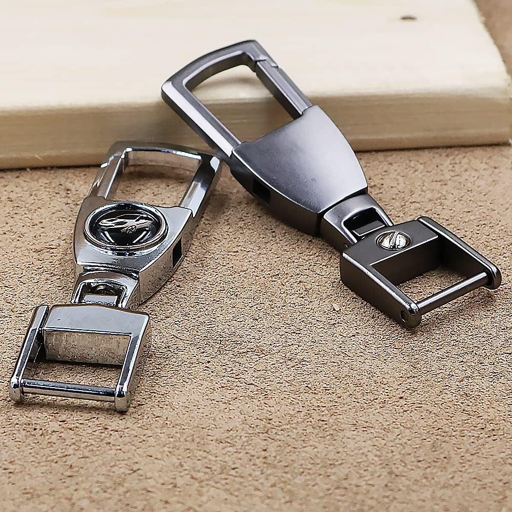 YSY Heavy Duty Keychain - 1 Pack Durable Key Fob with Secure Clip & Ring for Car Keys - Perfect for Men & Women | Ideal for Everyday Use, Travel & Key Organization