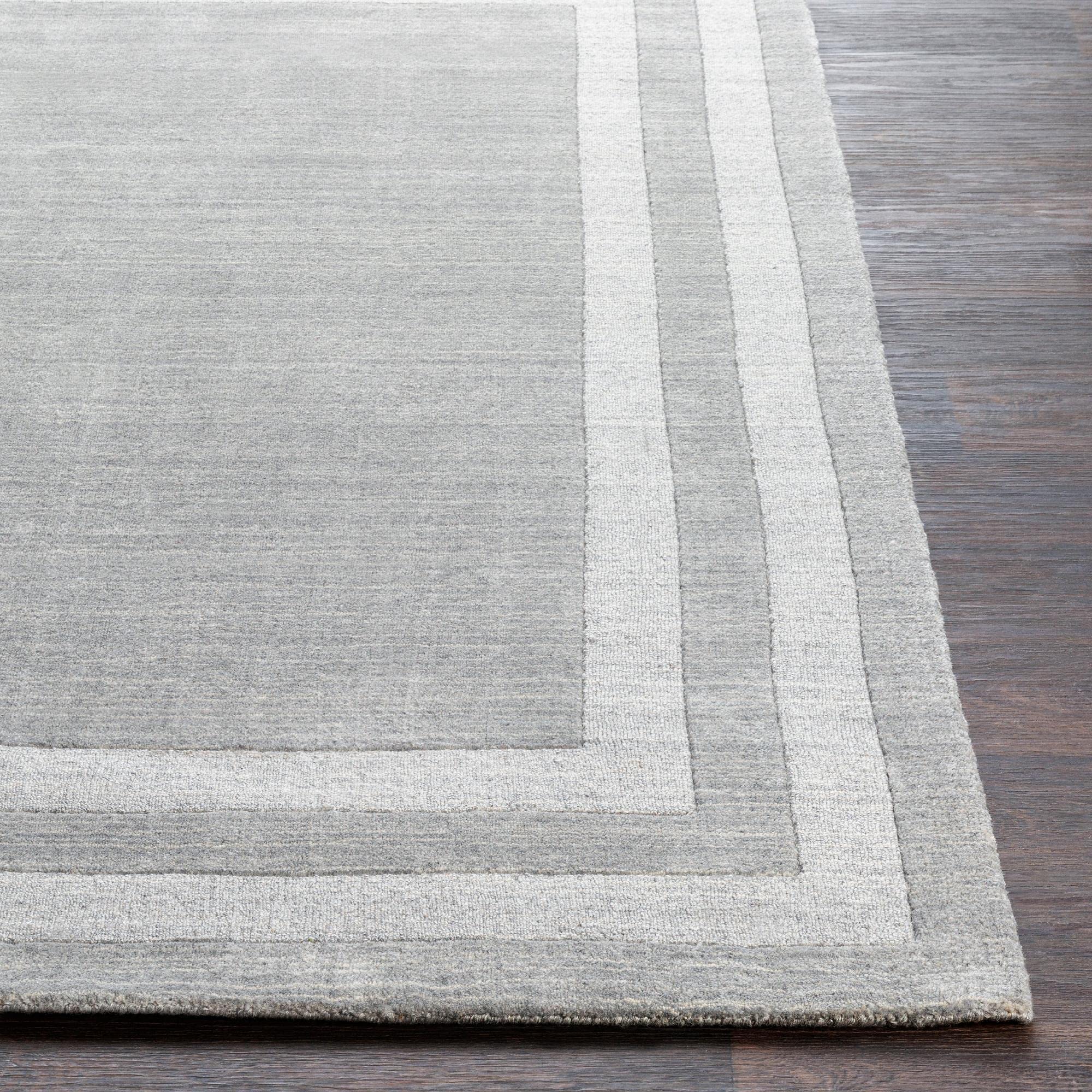 Mark&Day 2x3 Mardian Modern Medium Gray Area Rug - Soft Silver Grey Carpet for Living Room, Bedroom, Kitchen - Non-Slip Floor Mat for Home Decor & Cozy Spaces (2' x 3')