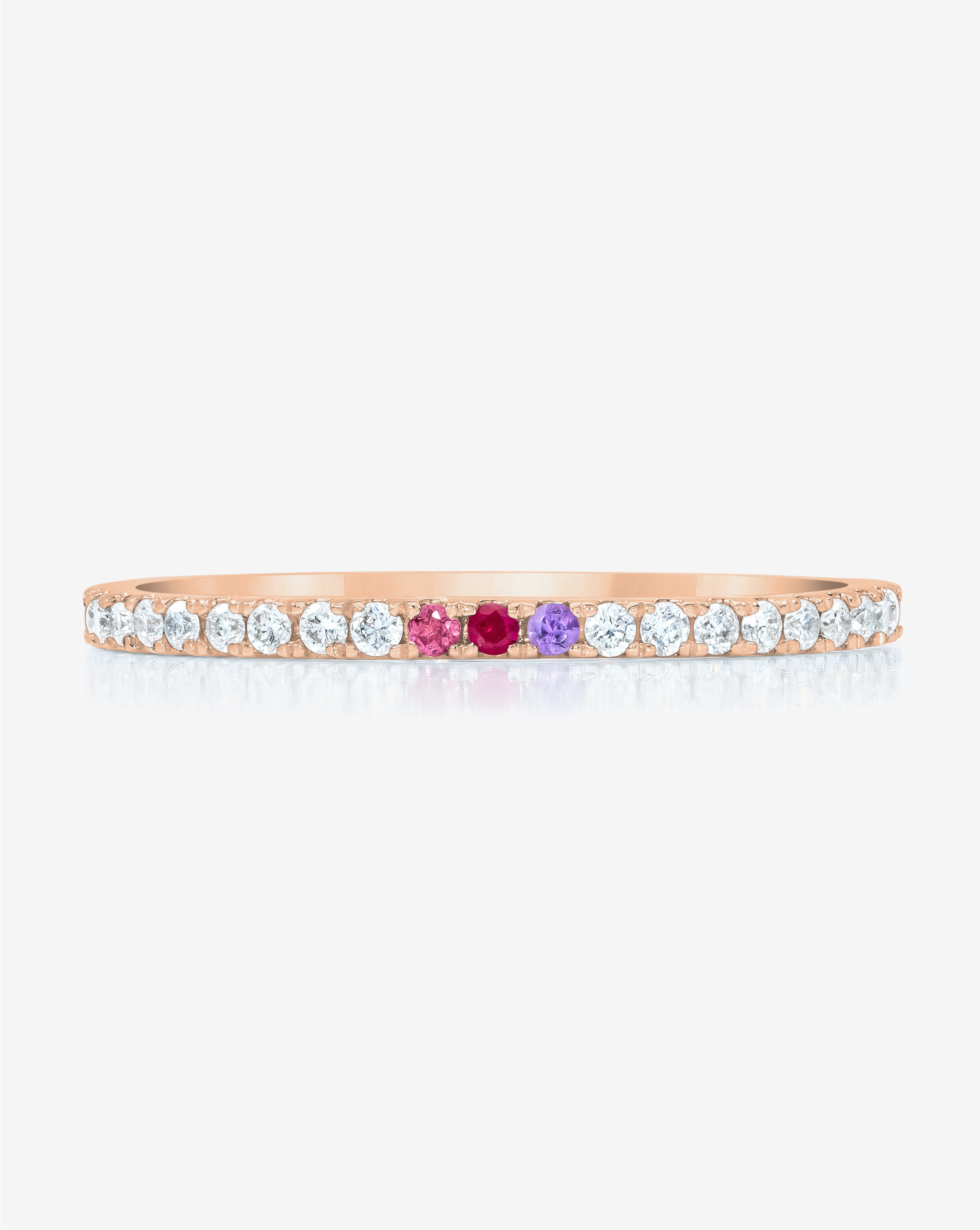 1.3mm Personalized Perfect Pavé Diamond Ring for Women - Elegant Wedding, Engagement & Anniversary Jewelry Gift
