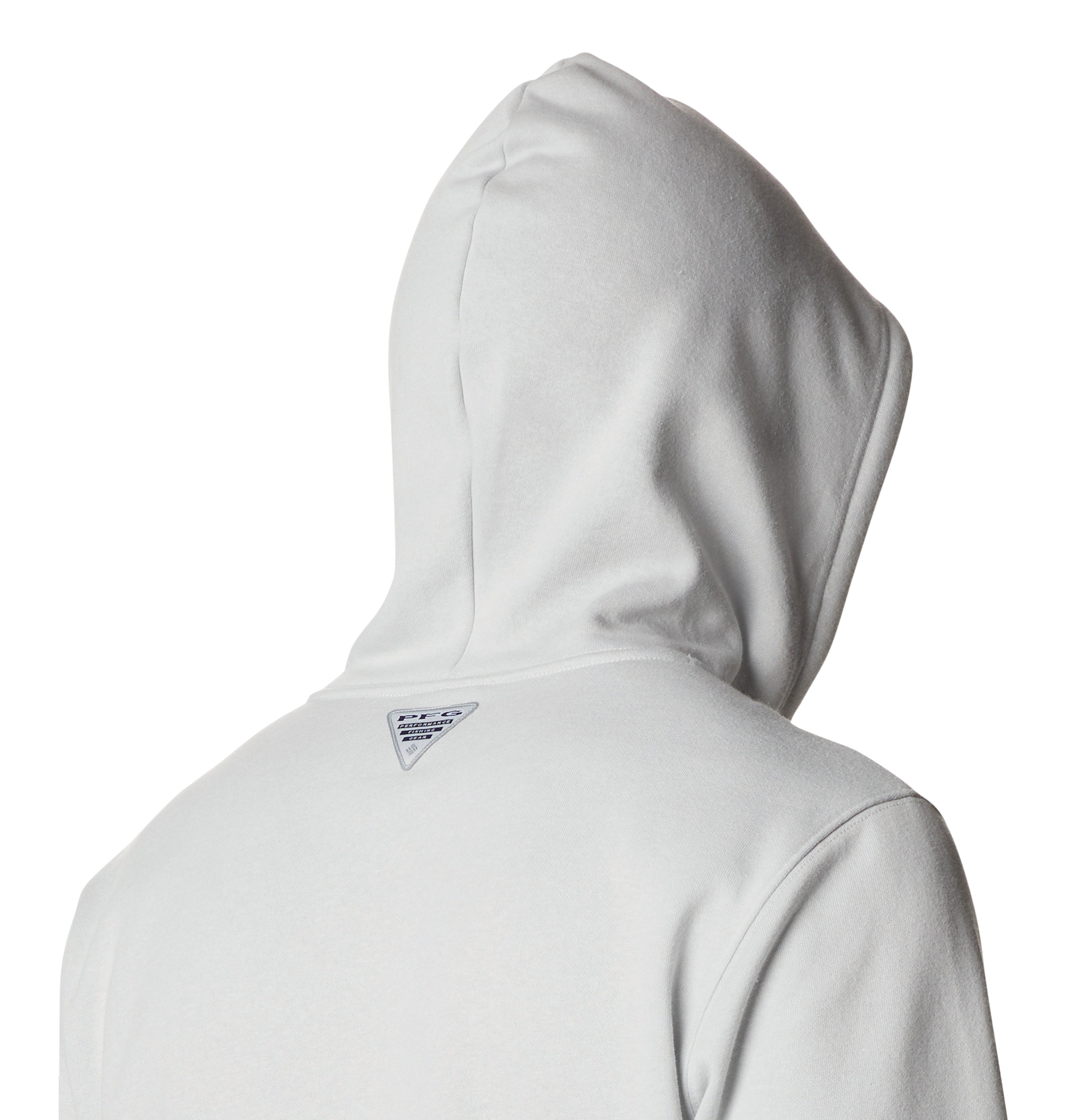 Columbia Men's PFG Fish Logo Pullover Hoodie - Lightweight, Quick-Dry Fishing Shirt for Outdoor Adventures & Casual Wear