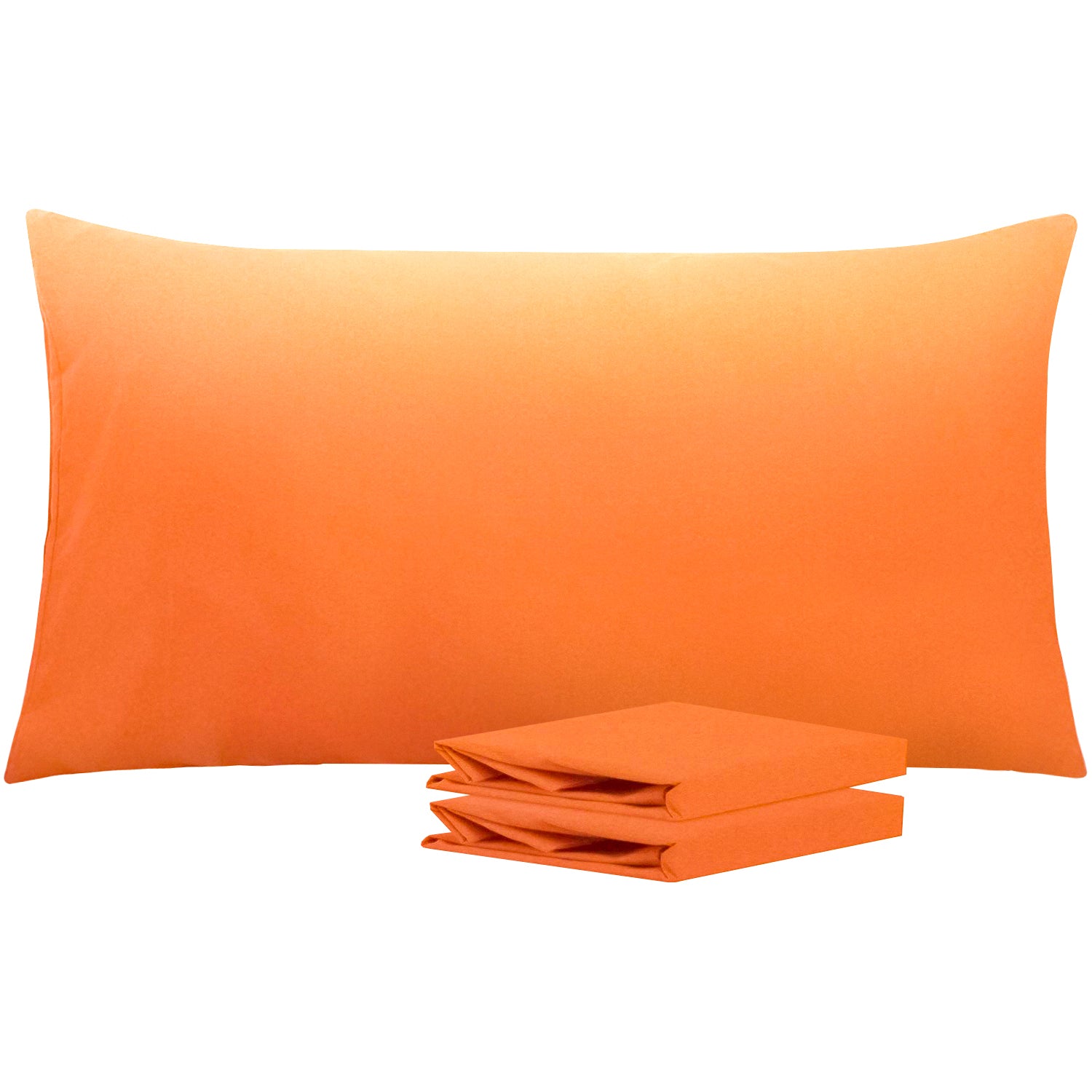 2 Pack Standard Pillowcases - Soft Brushed Microfiber, Wrinkle & Fade Resistant, Breathable & Hypoallergenic | NTBAY® for Bedroom, Hotel, Travel & Home Decor