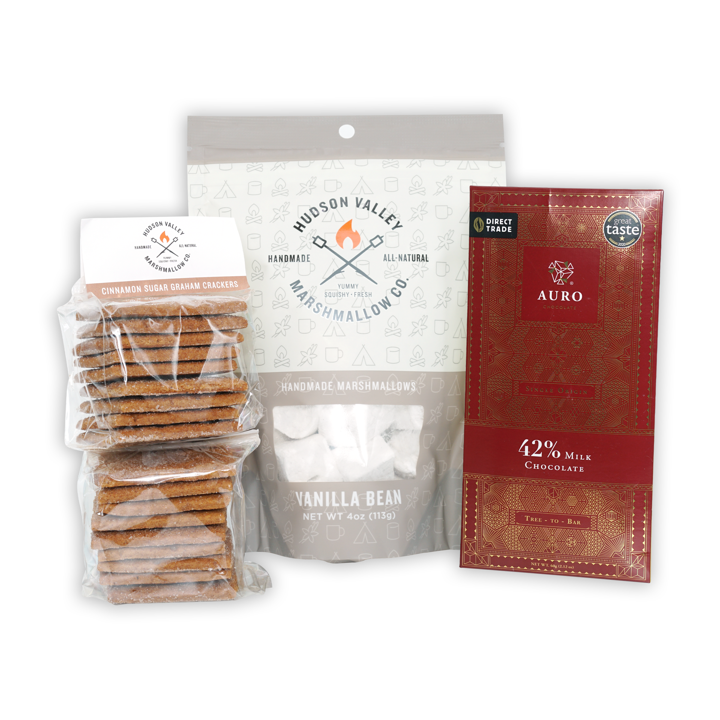 Premium Gourmet S'mores Kit with Artisan Chocolate - Perfect for Campfires, Backyard BBQs & Family Gatherings