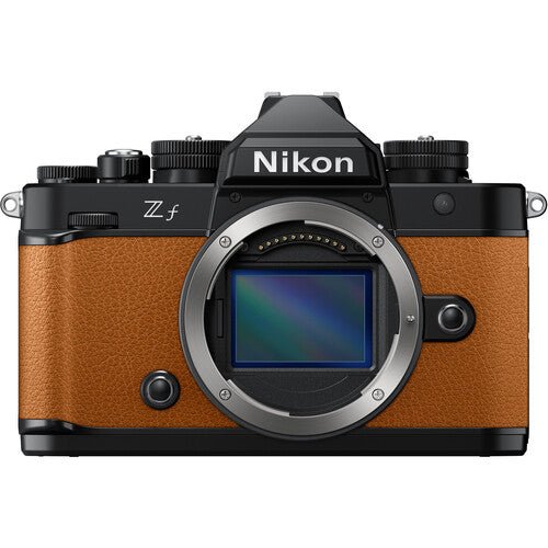 Nikon Zf Mirrorless Digital Camera (Sunset Orange) - 24.5MP Full Frame, 4K Video, for Travel & Street Photography