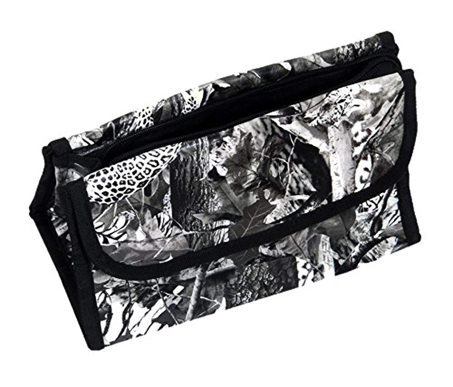 Kuber Industries Waterproof Travel Toiletry Bag - Black Cosmetic Organizer for Makeup, Shampoo, Skincare | Perfect for Airplane Carry-On, Gym, Camping & Vacation Trips