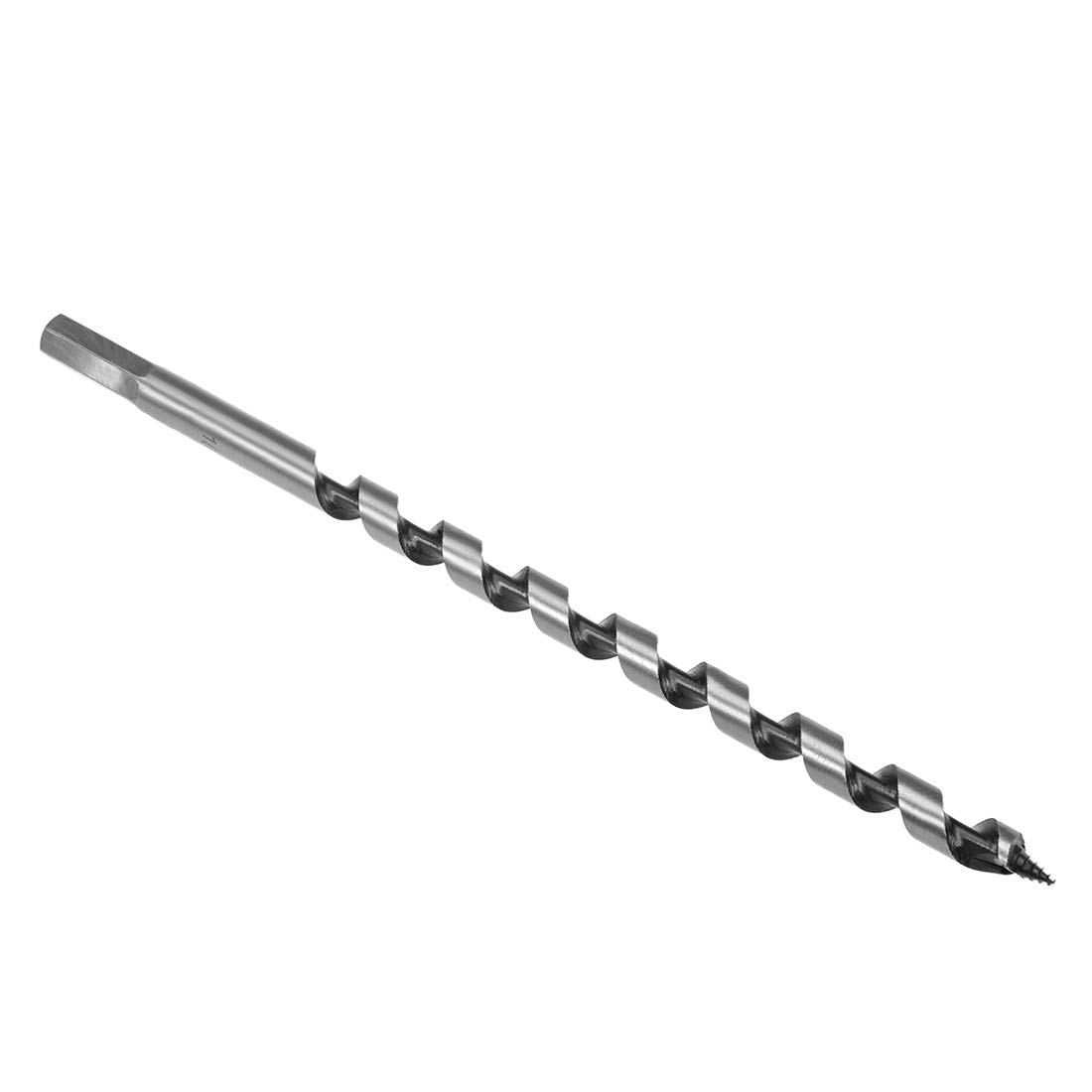 uxcell 10mm Auger Drill Bit for Wood - Hex Shank, Highbon Steel | Perfect for Bench Drills & Woodworking Projects