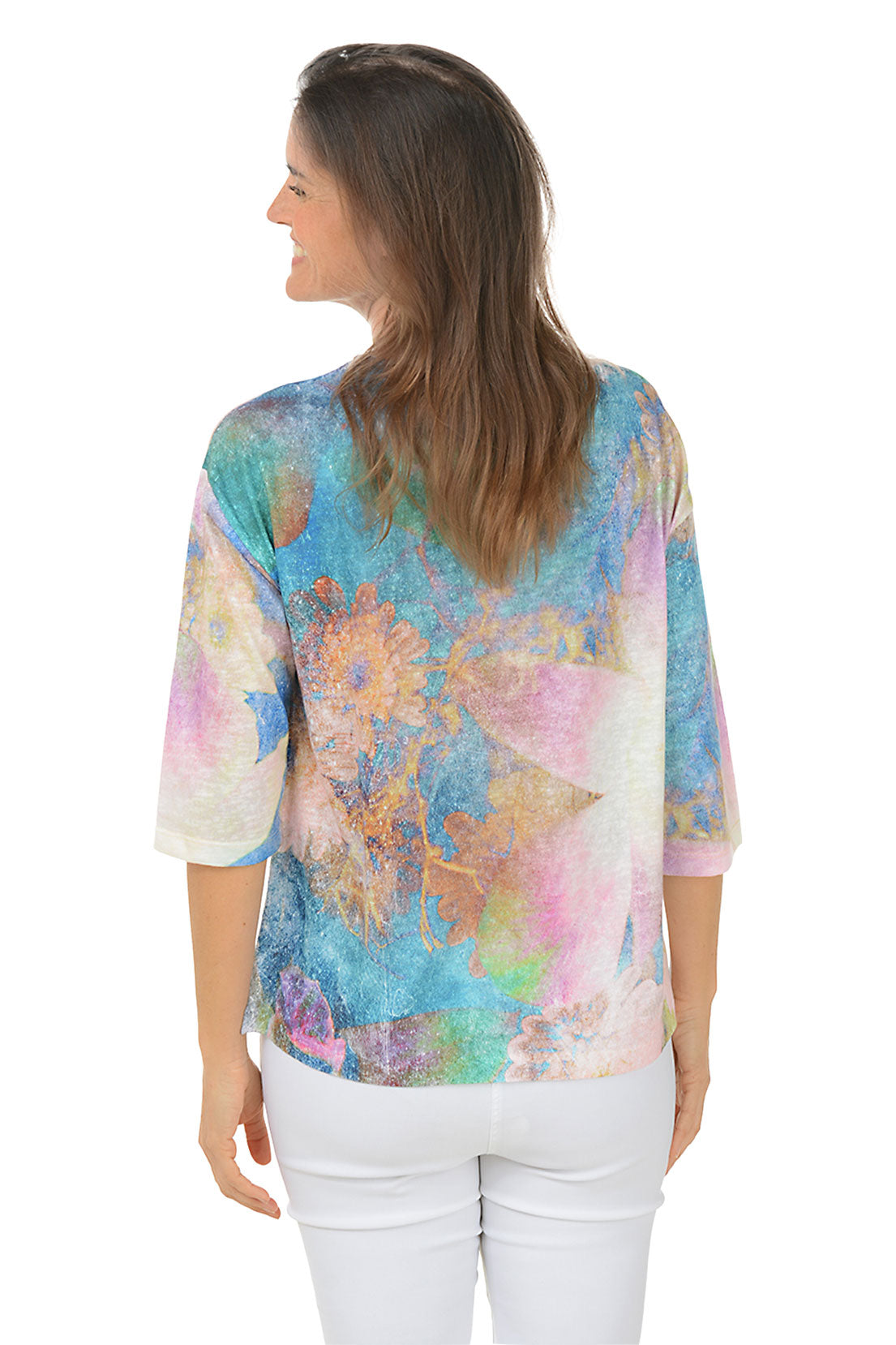 Stylish Dandy Floral Print Boat Neck Knit Top for Women | Casual Spring Summer Blouse | Perfect for Office, Date Night & Weekend Outings