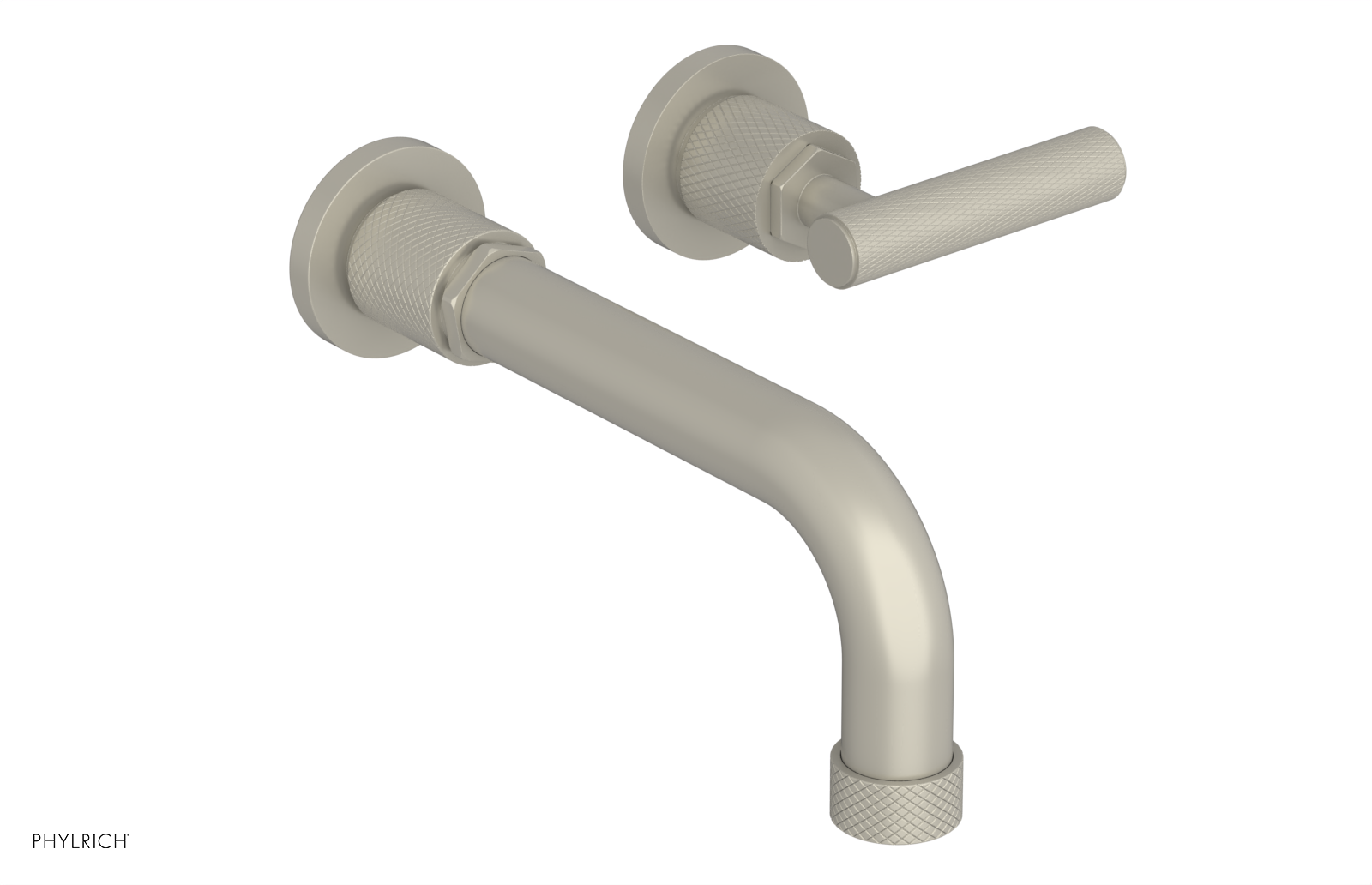 DUSTRIE Single Handle Wall Mounted Bathroom Faucet Set - 7 5/8