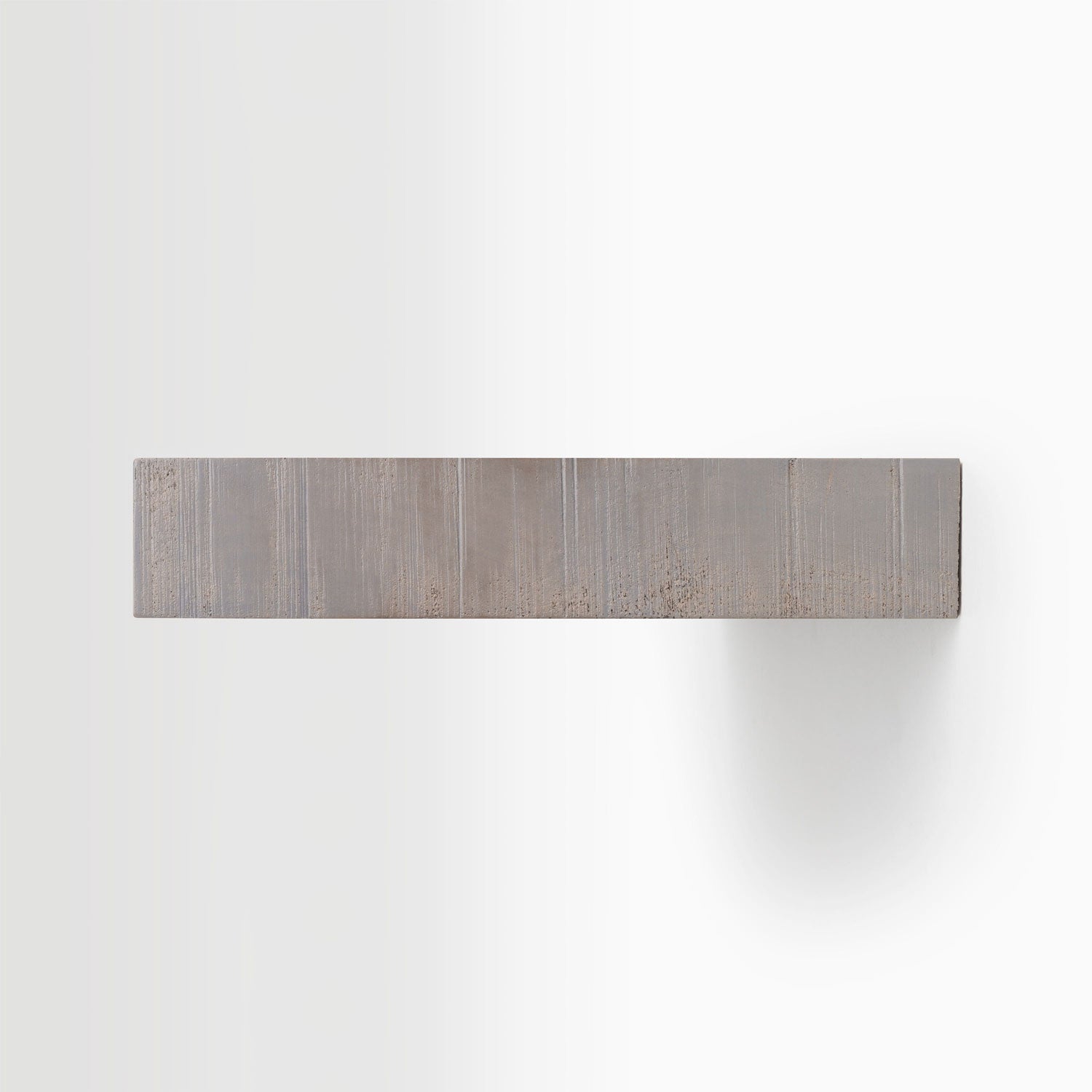 Aksel Hatch Grey Rustic Floating Shelf - Handmade Wood Wall Shelf for Living Room, Kitchen, Bathroom Decor | Perfect for Displaying Plants, Photos & Home Decor Items