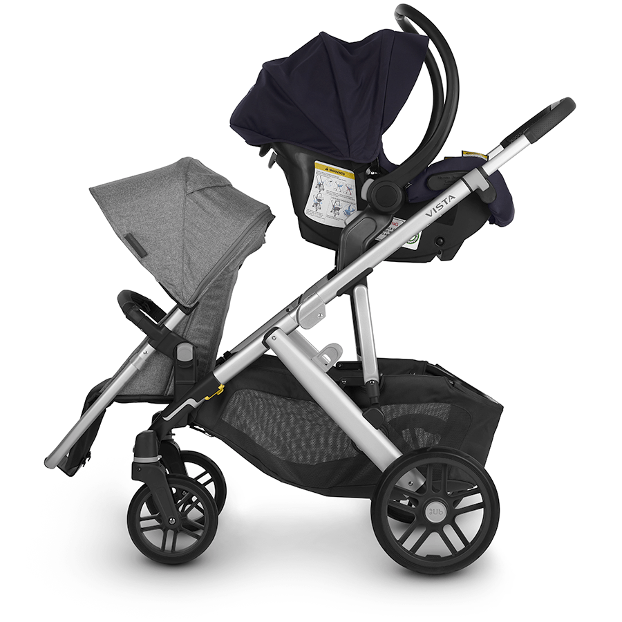 UPPAbaby Car Seat Adapters for Vista, Vista V2, CRUZ & CRUZ V2 - Compatible with Nuna, Maxi Cosi & Cybex Infant Car Seats - Perfect for Travel & Everyday Use with Your Stroller