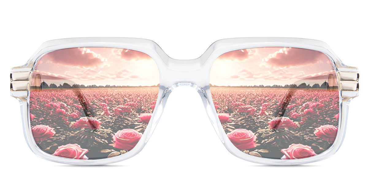 Hollis Women's Prescription Tinted Sunglasses - UV Protection & Stylish Eyewear for Driving, Outdoor Activities & Fashion Accessories